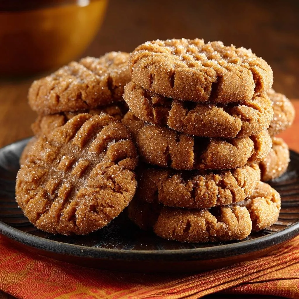 Chewy Gingersnaps: Thick, Crinkly Perfection - recipe image