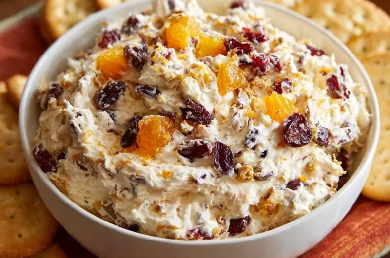 Cranberry Orange Walnut Cream Cheese