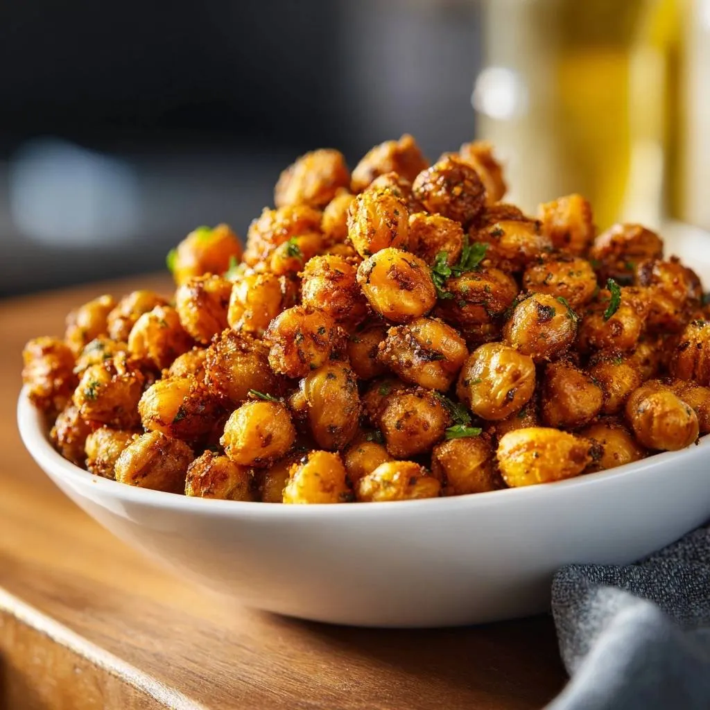Crispy Spiced Roasted Chickpeas: Ultimate Crunch Guide - recipe image