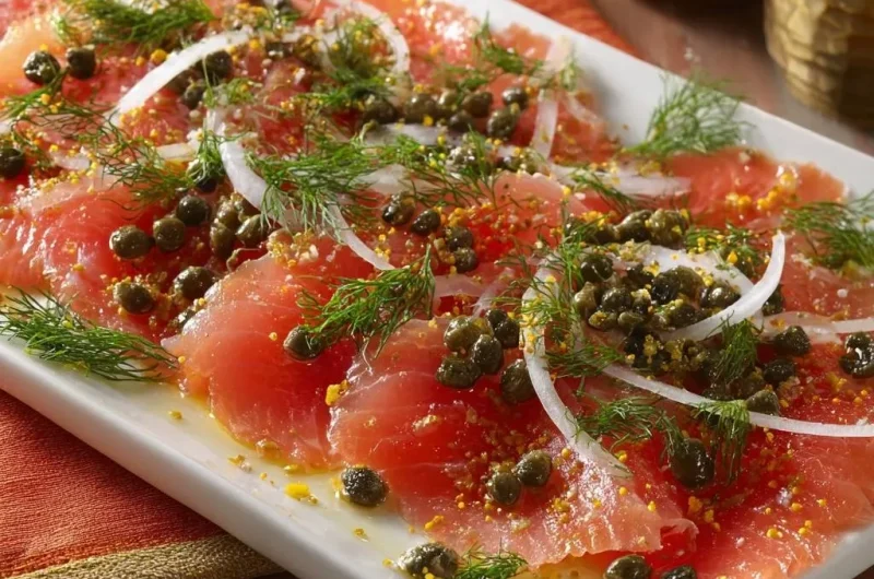 Salmon Carpaccio