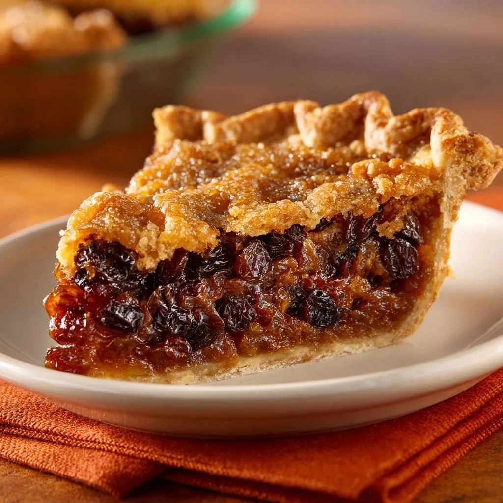 Old-Fashioned Raisin Pie with Crisp Crust Mastery - recipe image