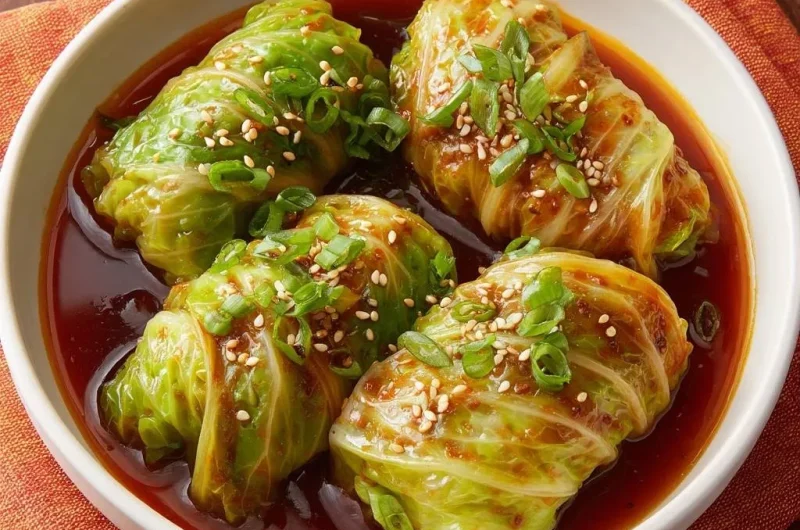 Napa Cabbage Rolls