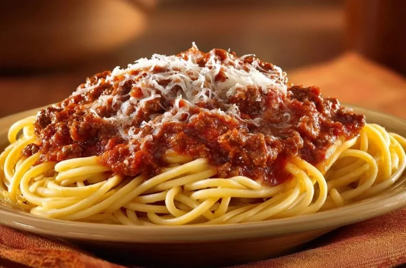 Spaghetti Meat Sauce