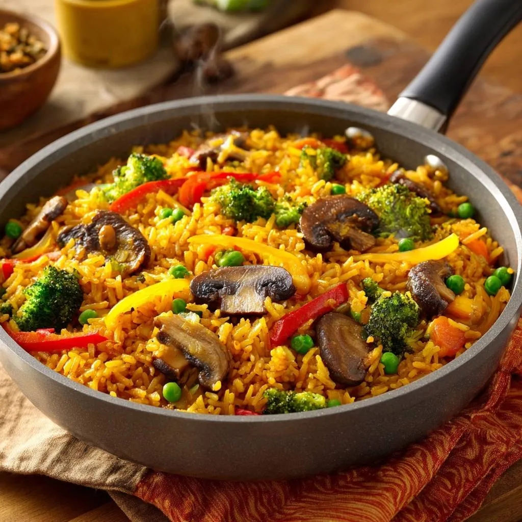 Vibrant Veggie Fried Rice: No-Soggy Perfection - recipe image