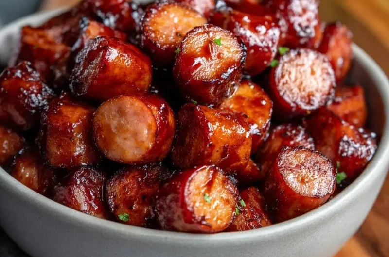 BBQ Glazed Sausage Bites