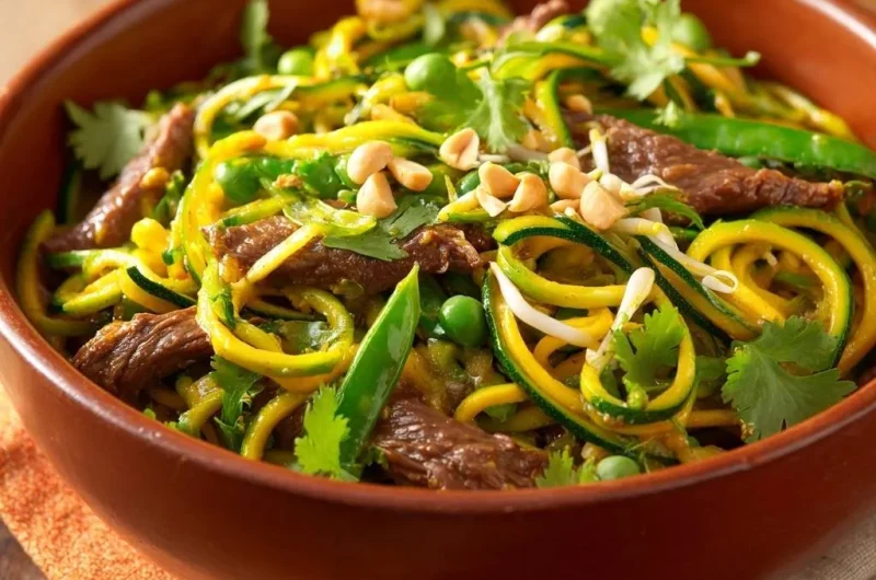 Beef Zoodle Stir-Fry
