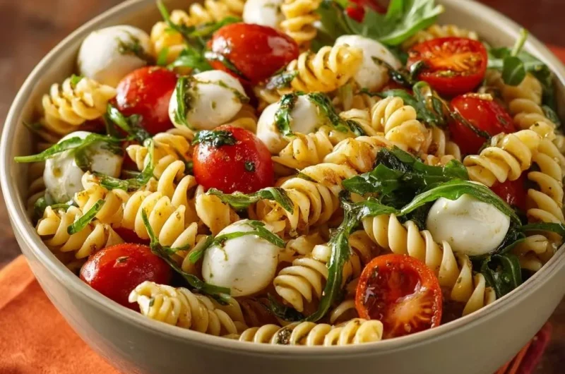Caprese Fusilli Salad
