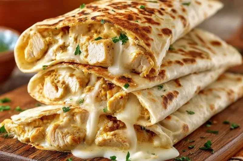 Cheesy Chicken Quesadillas