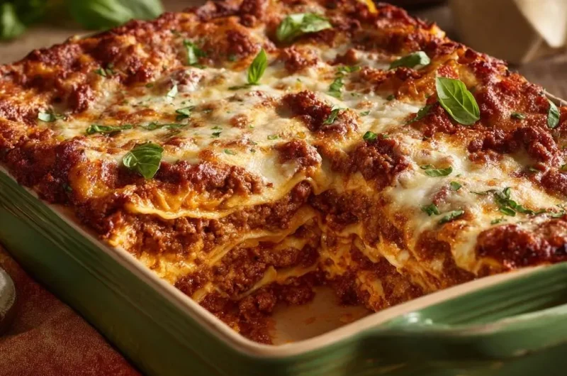 Classic Beef Lasagna