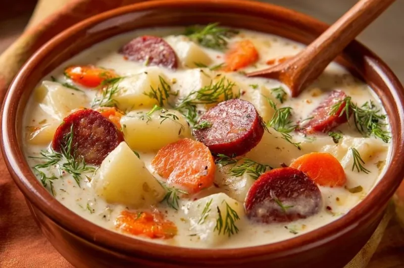 Creamy Sausage Potato Soup