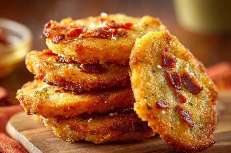 Crispy Bacon Potato Pancakes