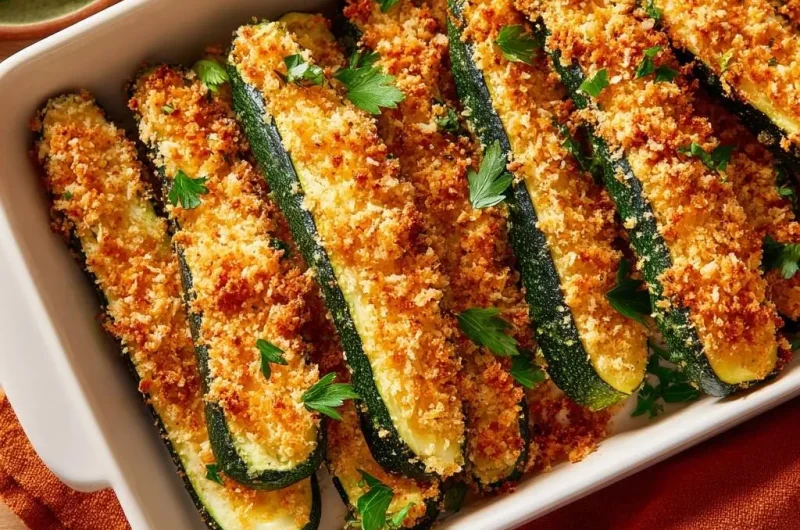 Crispy Baked Zucchini Sticks