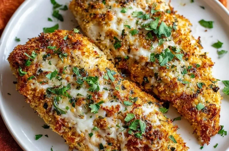 Crispy Parmesan Chicken Breasts