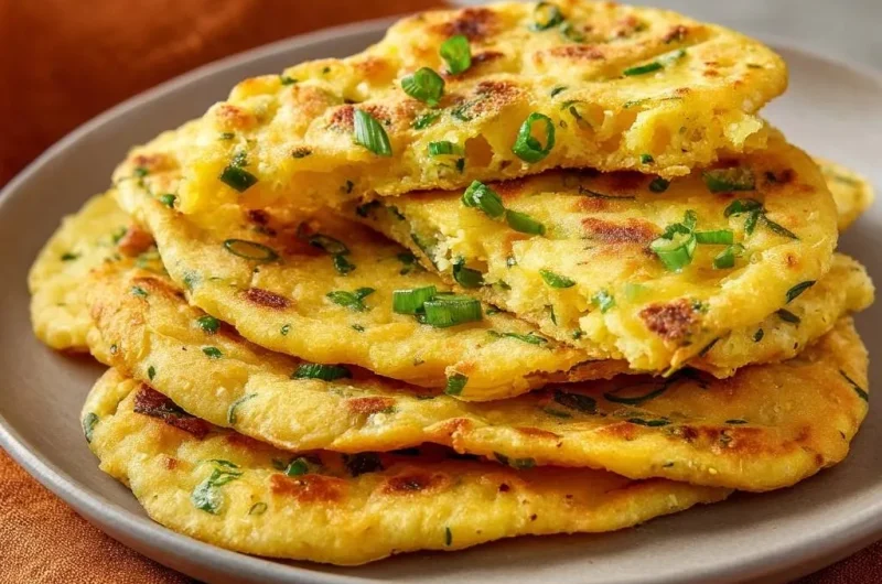 Crispy Potato Scallion Pancakes