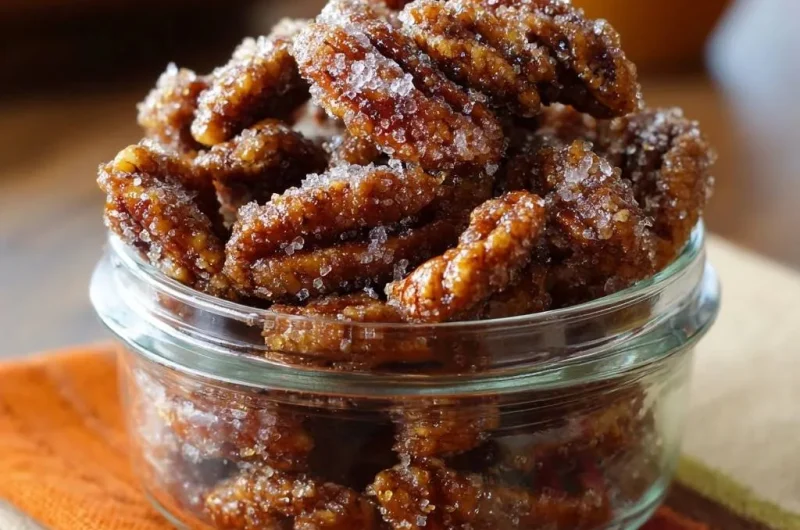 Crunchy Candied Pecans