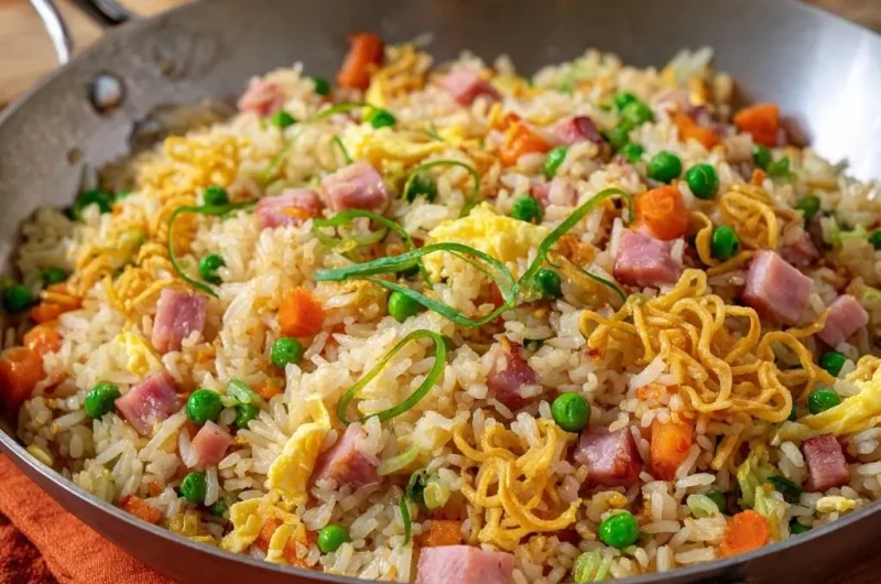 Loaded Ham Fried Rice