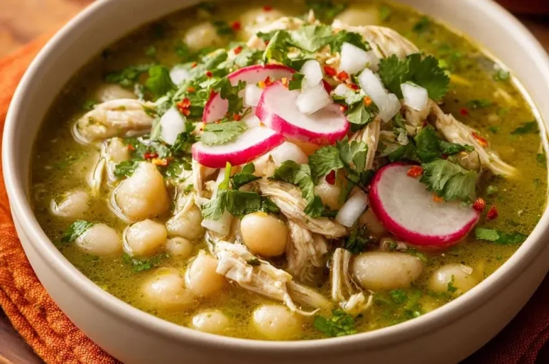 Authentic Chicken Pozole Verde