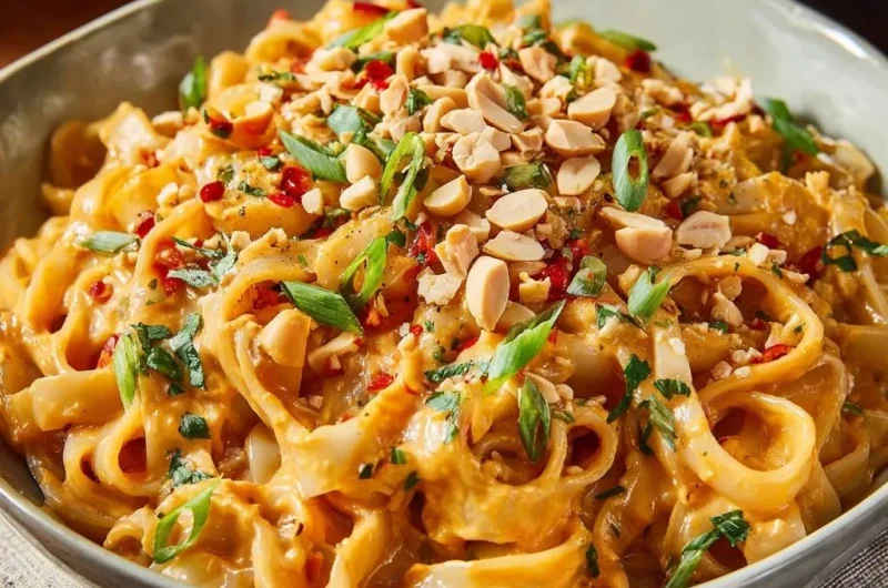 Creamy Spicy Peanut Noodles
