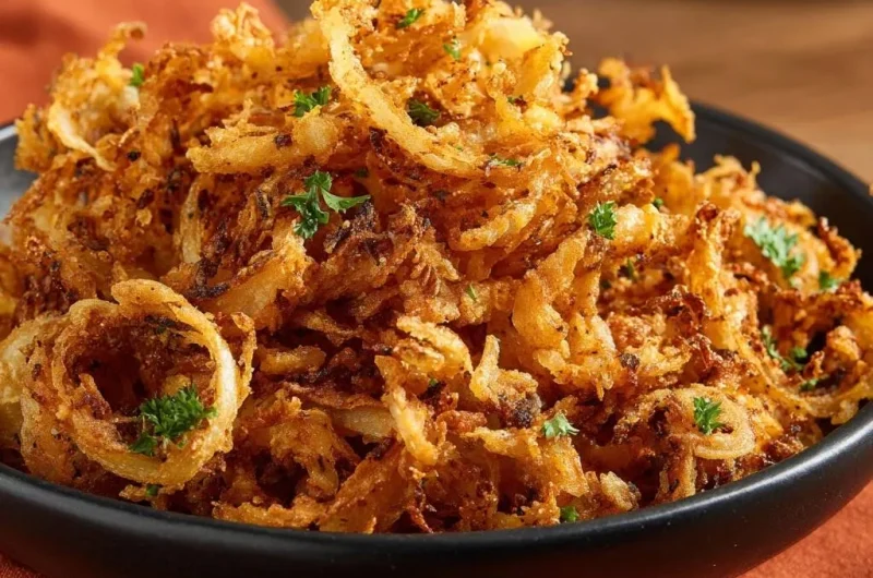 Crispy Fried Onion Strings