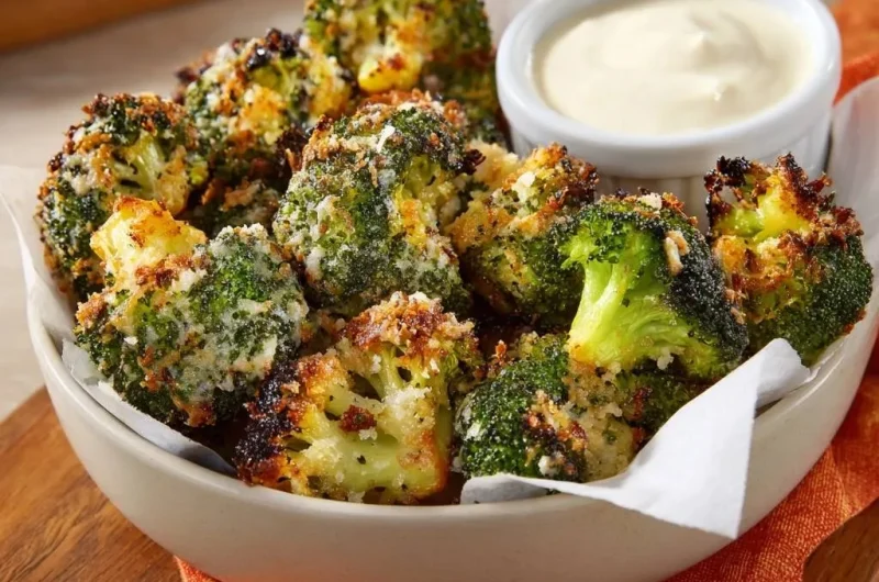 Crispy Parmesan Roasted Broccoli