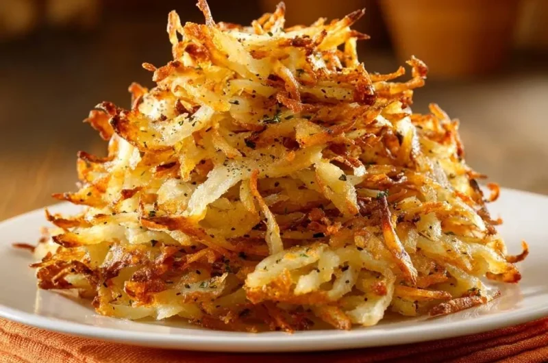 Golden Crispy Shredded Hash Browns