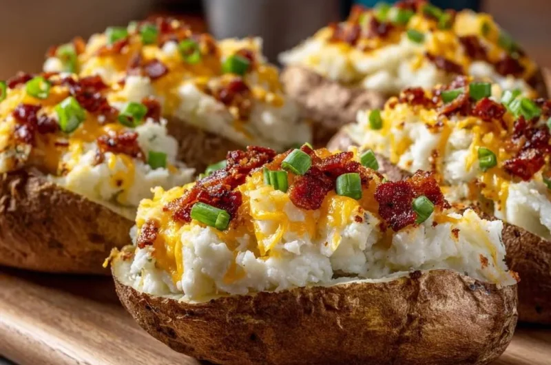 Loaded Twice-Baked Potatoes