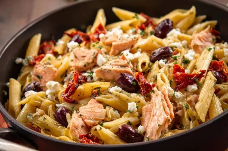 Mediterranean Salmon Penne