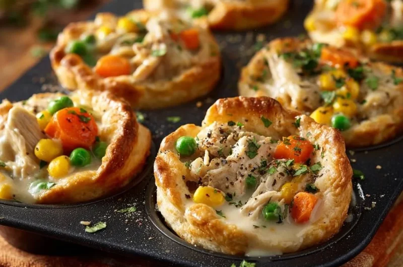 Muffin Tin Chicken Pot Pies
