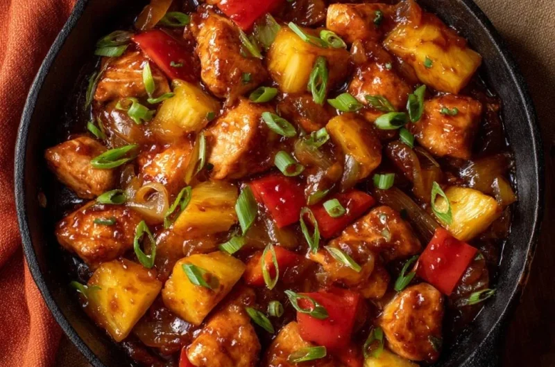 Skillet Sweet and Sour Chicken