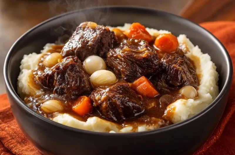 Slow Braised Beef and Carrots