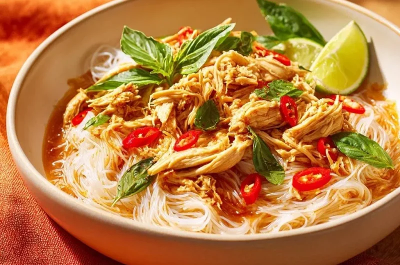 Thai Shredded Chicken Vermicelli