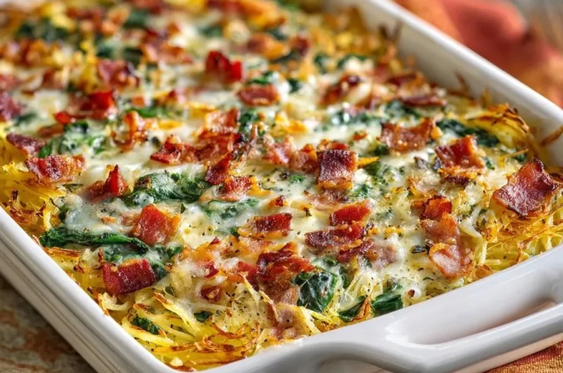 Cheesy Spaghetti Squash Casserole