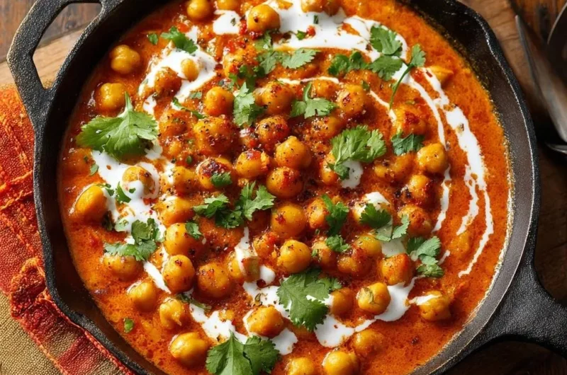 Creamy Spiced Chickpea Curry