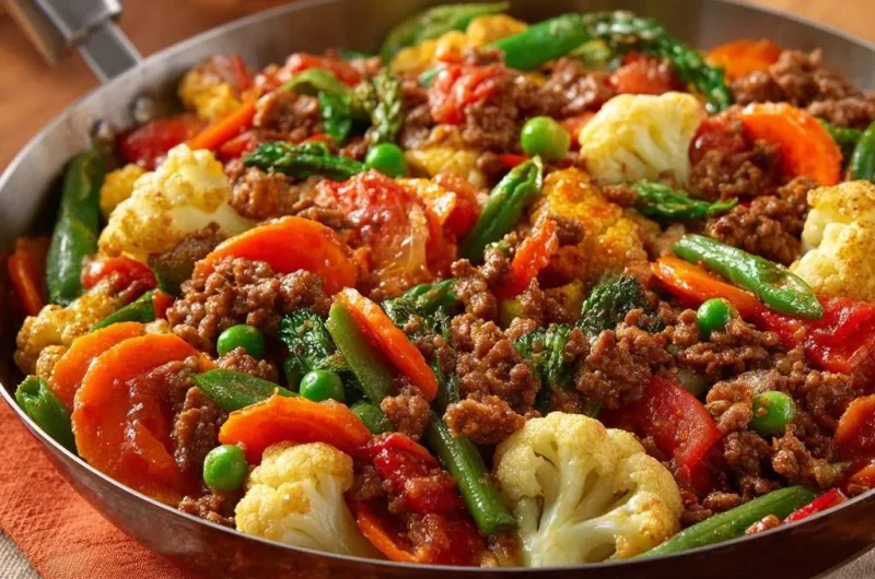 One-Pan Beef and Veggie Stir-Fry