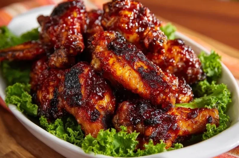 Oven BBQ Chicken Wings