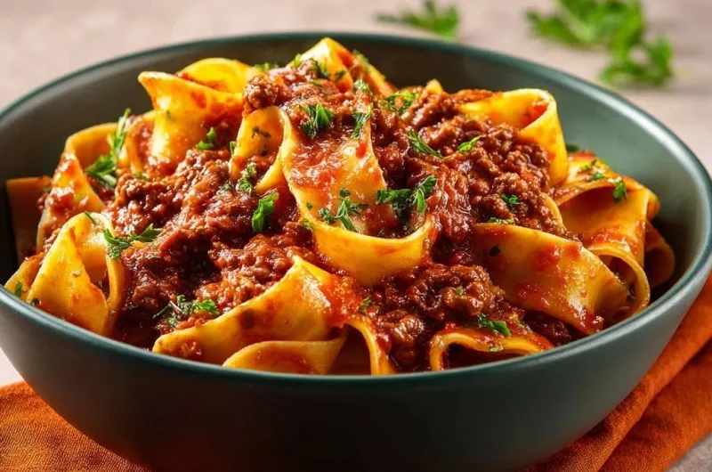 Pappardelle Bolognese