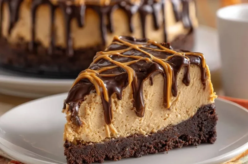 Peanut Butter Chocolate Cheesecake