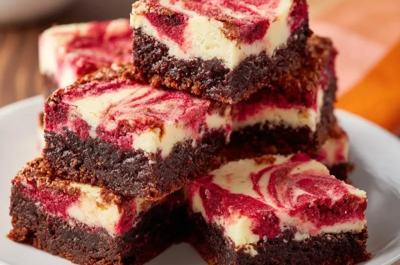 Raspberry Cheesecake Brownies