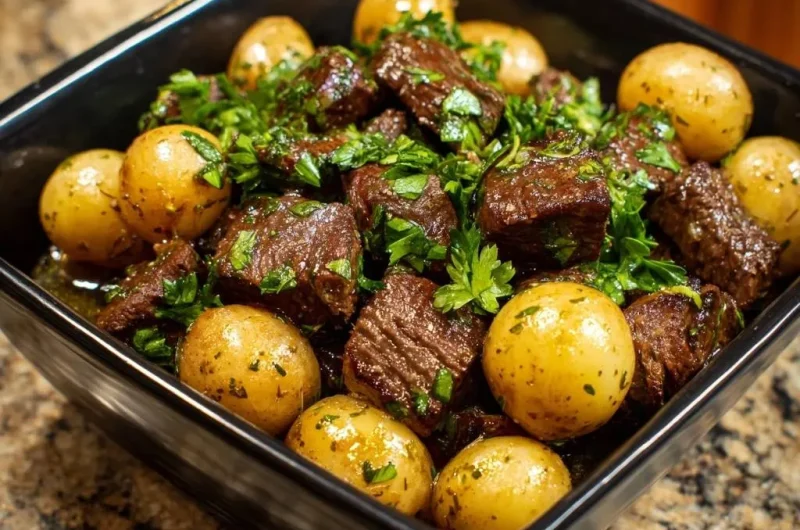 Seared Beef Bites with Baby Potatoes