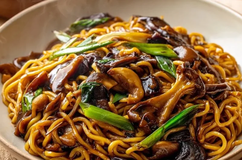 Shiitake Mushroom Lo Mein