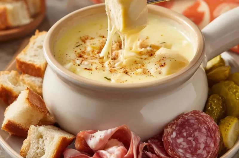 Silky Cheese Fondue
