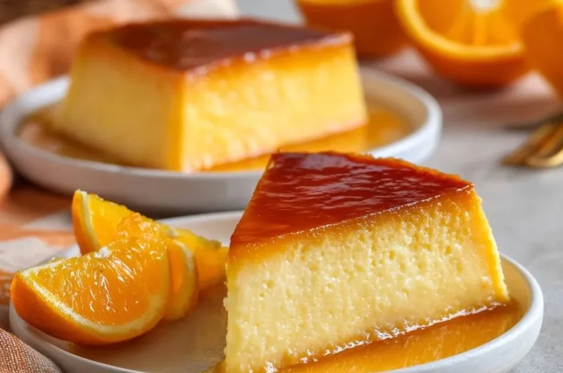 Silky Orange Flan