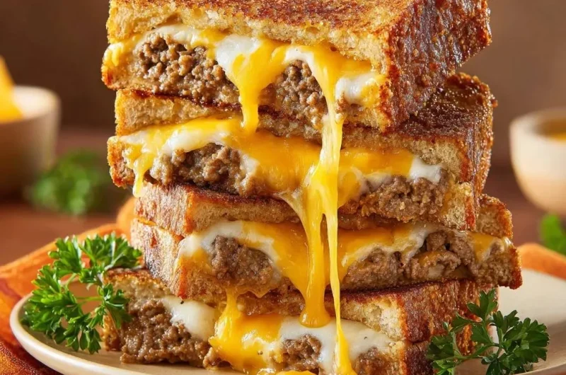 Ultimate Beef Patty Melts