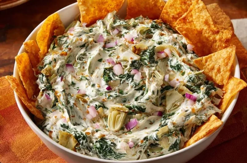 Creamy Spinach Artichoke Dip