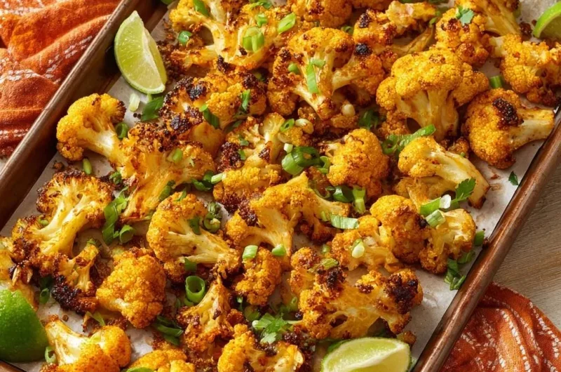 Turmeric Roasted Cauliflower