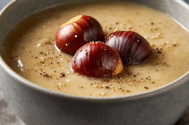 Velvety Chestnut Soup