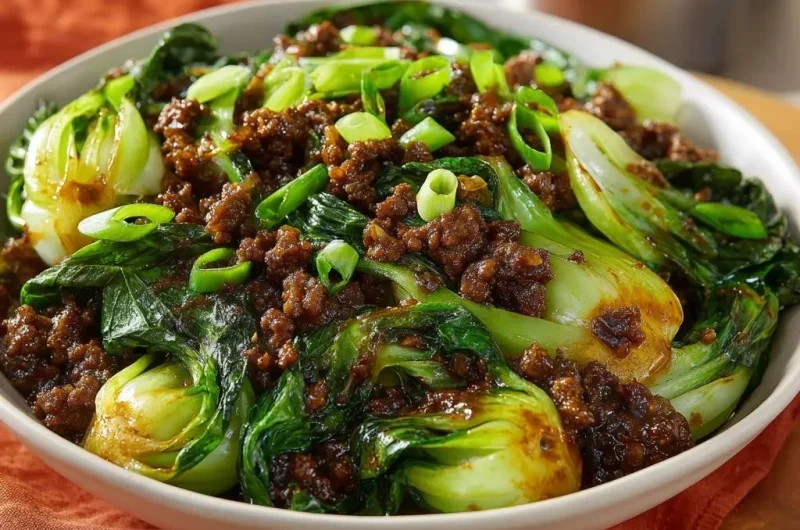 Beef and Bok Choy Stir-Fry