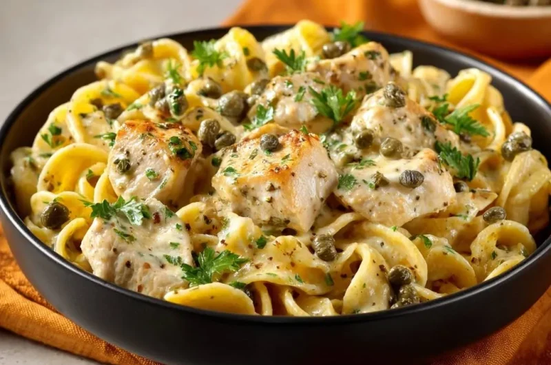 Creamy Chicken Fusilli