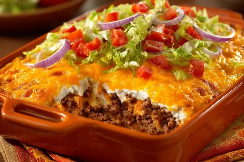 Beef Taco Bake