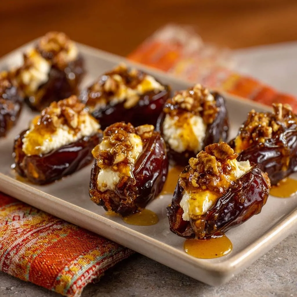 Mastering Honey Walnut Stuffed Medjool Dates - recipe image